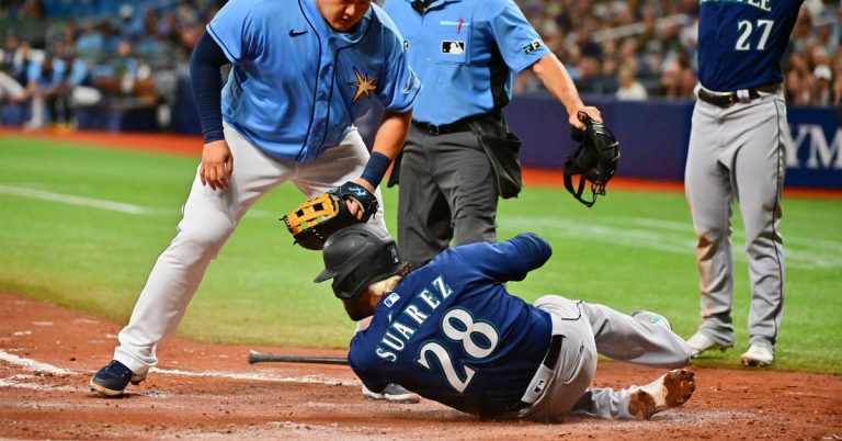 Lively Mariners team drops an anvil on Rays in cartoonish victory